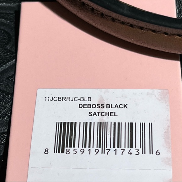 Juicy Couture Debossed Satchel Leopard Print - Picture 4 of 4